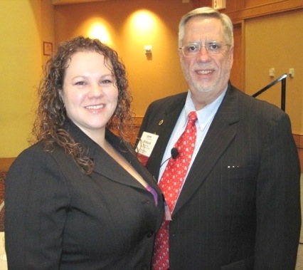 SATRO Director Rachel Craig with Dr. Richard Wild